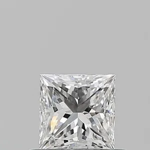 0.53ct PRINCESS F VS2 Natural diamond