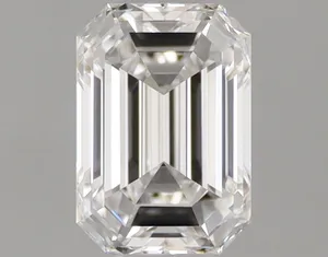 0.6ct EMERALD F VS2 Natural diamond