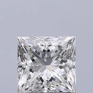 0.8ct PRINCESS H VVS1 Natural diamond