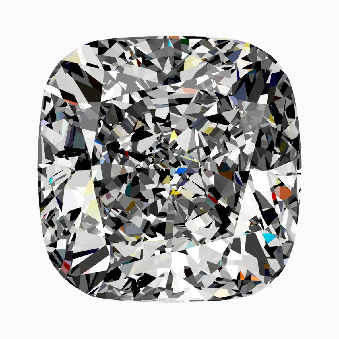 0.30ct CUSHION G VVS2 Natural diamond