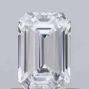 0.55ct EMERALD D IF Lab diamond