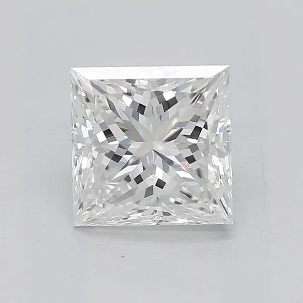 1.01ct PRINCESS F VS1 Natural diamond