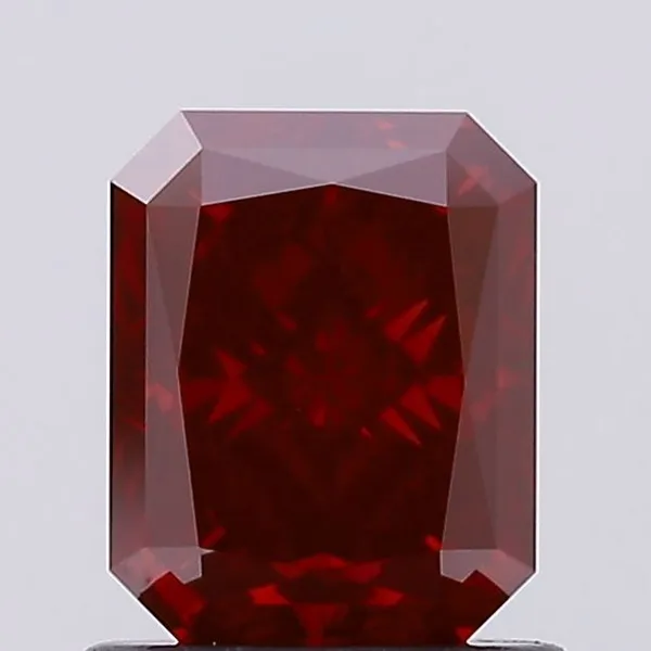 1.19ct RADIANT Fancy Deep Brownish Pink VS1 Coloured Lab diamond