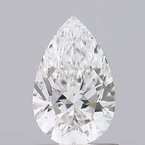 0.7ct PEAR F VVS2 Lab diamond