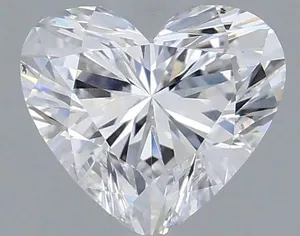 0.9ct HEART D VS1 Lab diamond