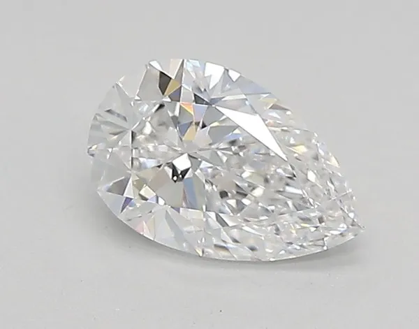 0.66ct PEAR D IF Lab diamond