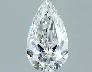 0.4ct PEAR F VVS1 Natural diamond