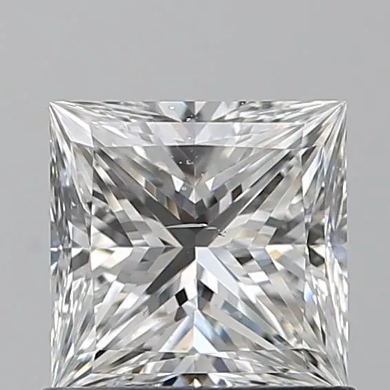 0.90ct PRINCESS F SI1 Natural diamond
