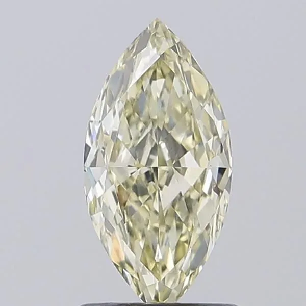 1.05ct MARQUISE Fancy Light Yellow VS1 Coloured Lab diamond