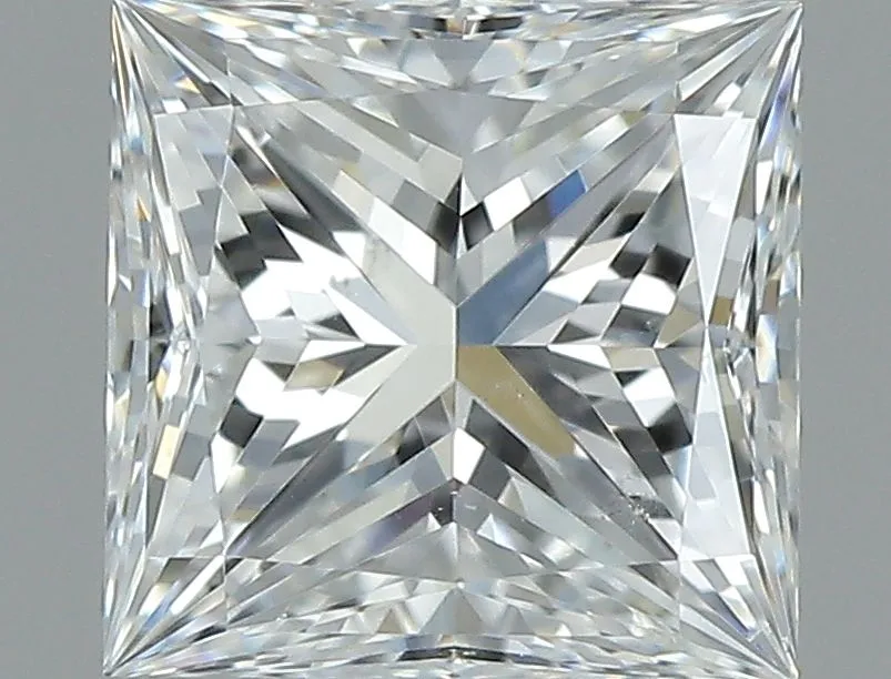 0.66ct PRINCESS E SI1 Natural diamond