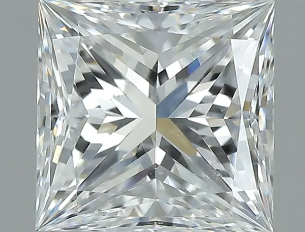 0.66ct PRINCESS E SI1 Natural diamond