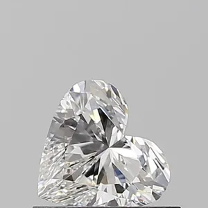 0.52ct HEART F IF Natural diamond