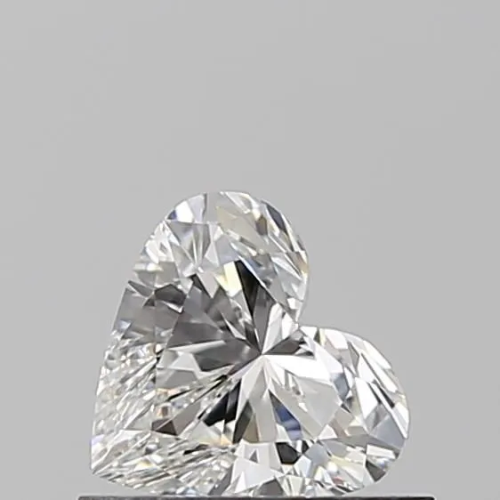0.52ct HEART F IF Natural diamond