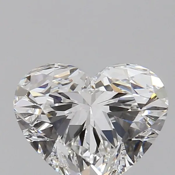 0.7ct HEART F VS2 Natural diamond