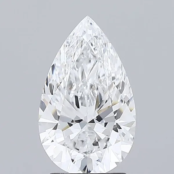 0.53ct PEAR D VVS2 Lab diamond