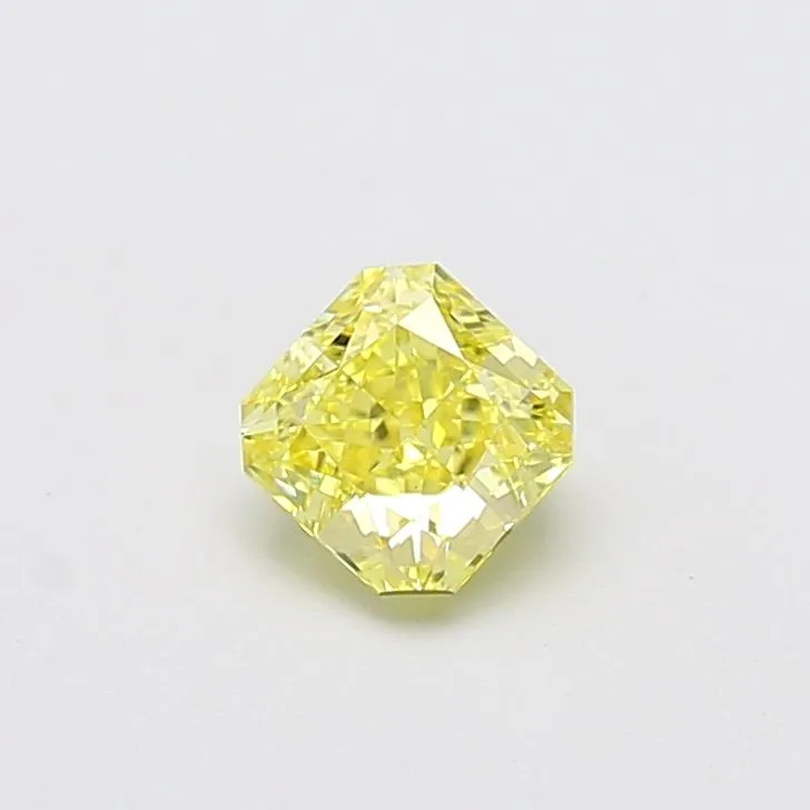 1.04ct RADIANT Fancy Intense Yellow VS1 Coloured Lab diamond