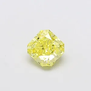 1.04ct RADIANT Fancy Intense Yellow VS1 Coloured Lab diamond