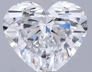 1.17ct HEART D VVS1 Lab diamond