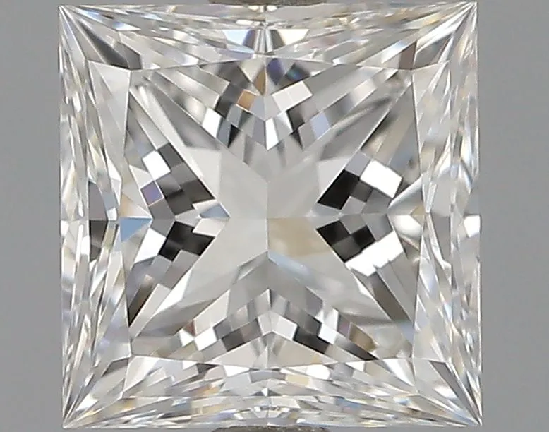 0.72ct PRINCESS F VVS1 Natural diamond