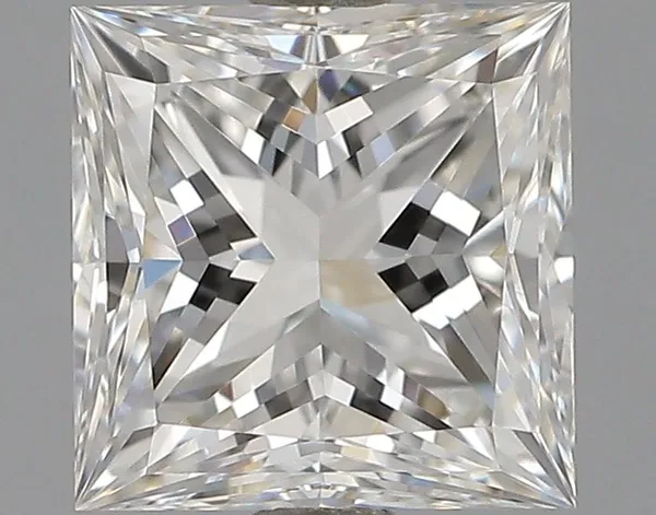 0.72ct PRINCESS F VVS1 Natural diamond