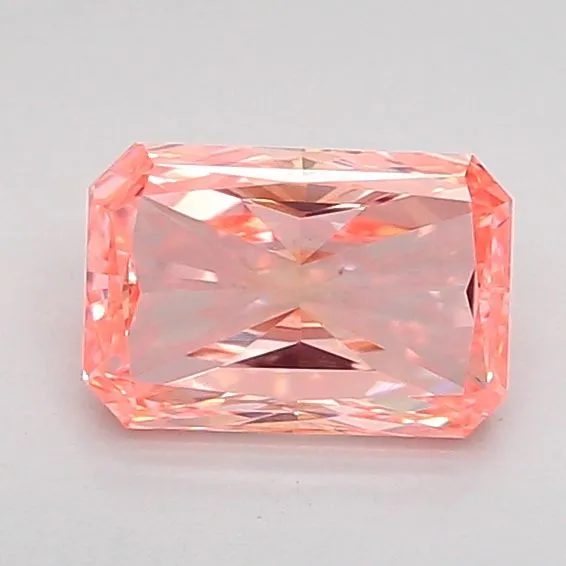 1ct RADIANT Fancy Intense Pink VS2 Coloured Lab diamond