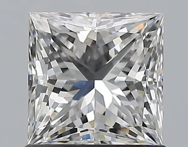 0.99ct PRINCESS F VS1 Natural diamond