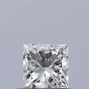 0.42ct PRINCESS E VVS2 Natural diamond