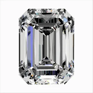 0.4ct EMERALD E VVS2 Natural diamond