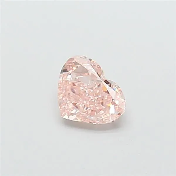 1.04ct HEART Fancy Intense Pink VS1 Coloured Lab diamond