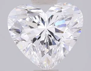 1.09ct HEART D VVS1 Lab diamond