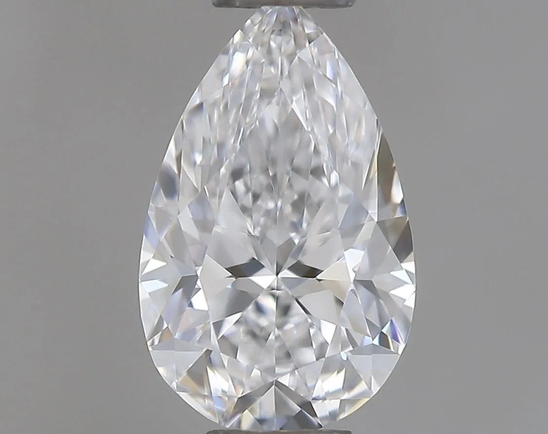 0.40ct PEAR D VVS1 Natural diamond