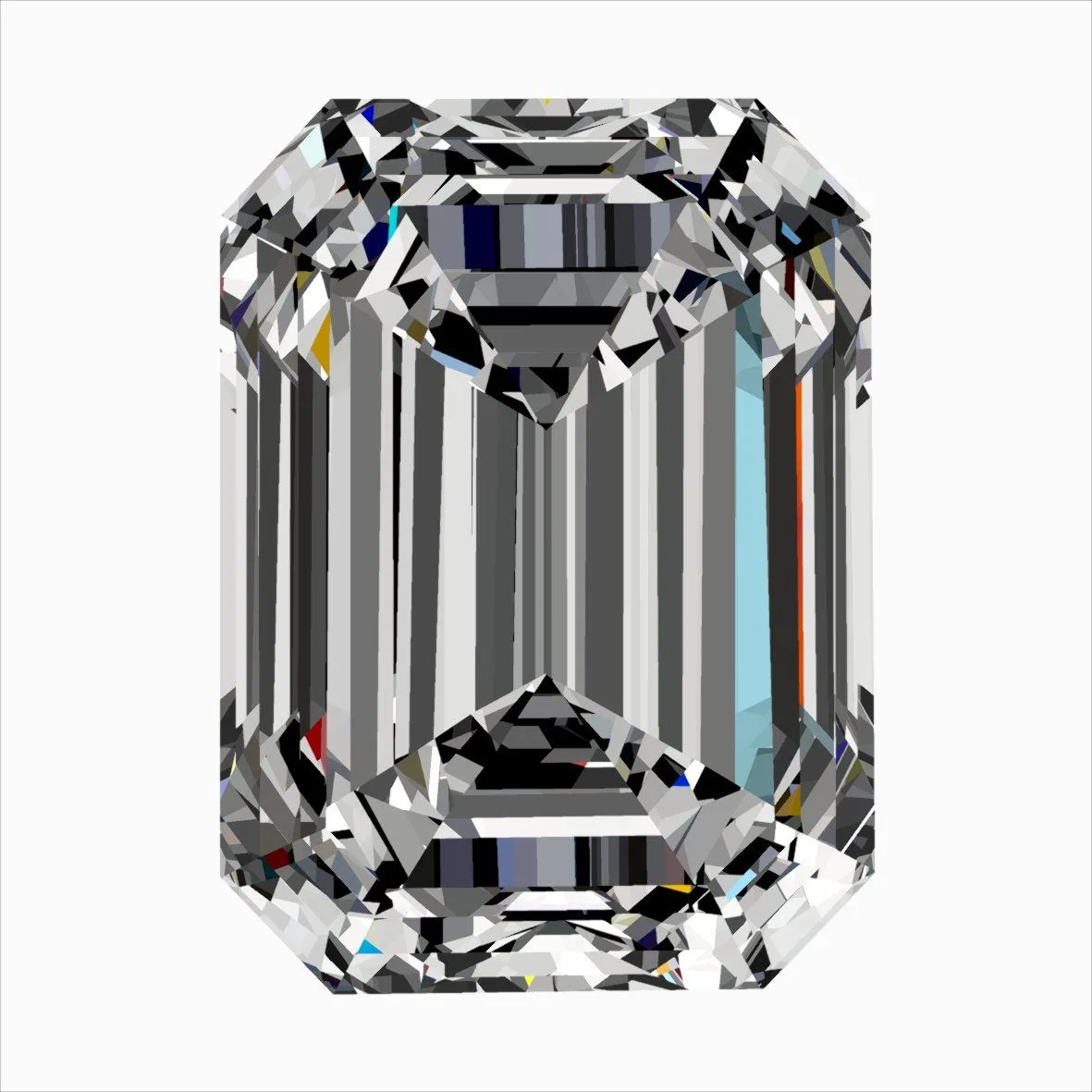 0.30ct EMERALD D VS1 Natural diamond
