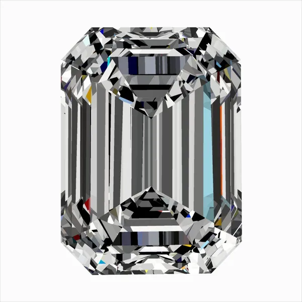 0.3ct EMERALD D VS1 Natural diamond