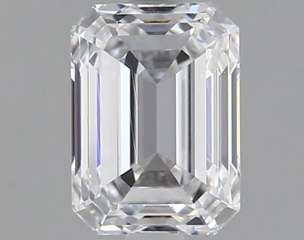 0.51ct EMERALD F VS1 Natural diamond