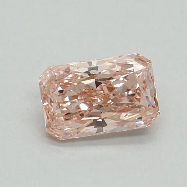 0.52ct RADIANT Fancy Intense Pink VS1 Coloured Lab diamond