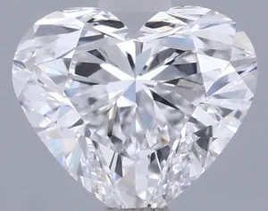 1.04ct HEART D VVS1 Lab diamond
