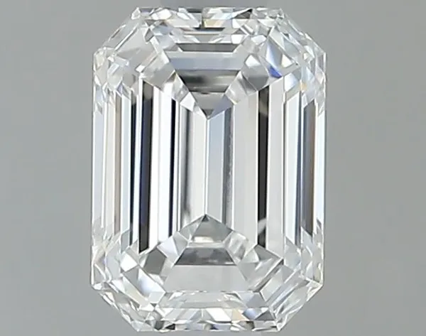 0.53ct EMERALD D VVS2 Natural diamond