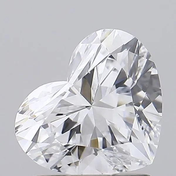 1.25ct HEART D VS2 Lab diamond