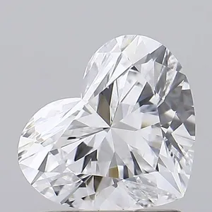 1.25ct HEART D VS2 Lab diamond