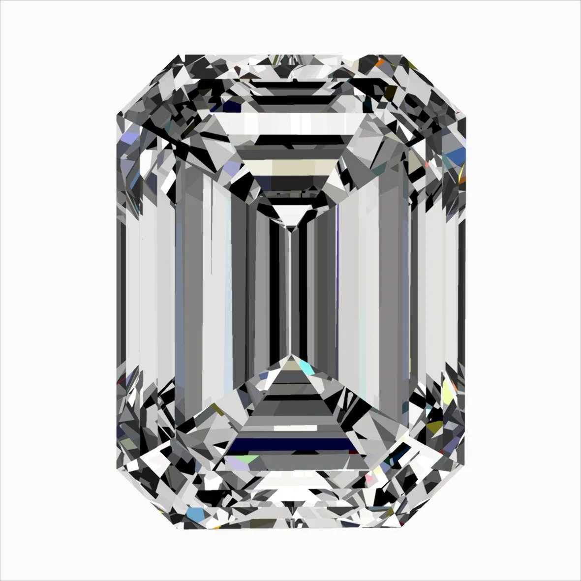 0.31ct EMERALD E VVS2 Natural diamond