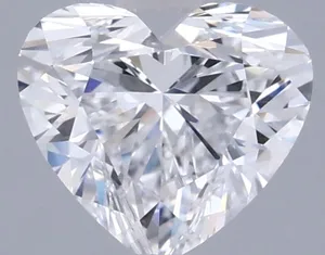 0.95ct HEART D VVS1 Lab diamond