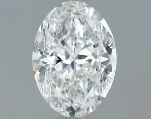 0.5ct OVAL G VVS2 Natural diamond