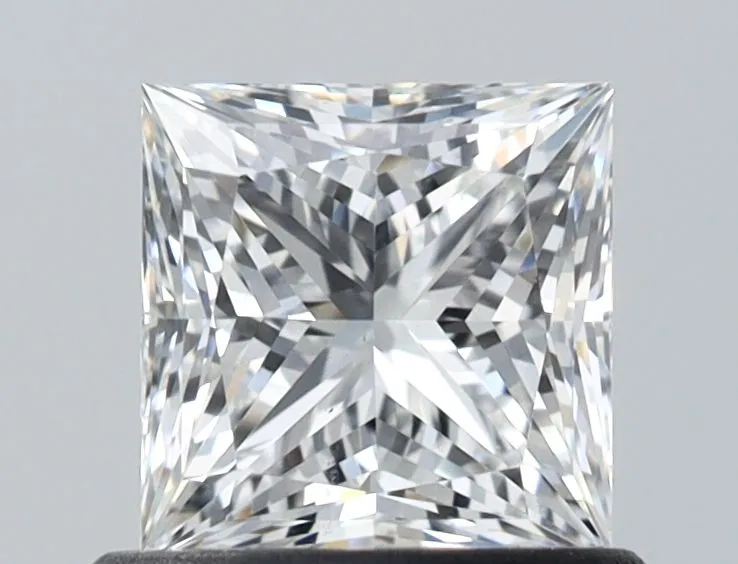 0.80ct PRINCESS F VS2 Natural diamond
