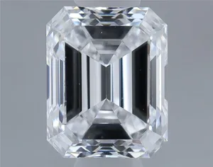 0.42ct EMERALD D VVS2 Natural diamond