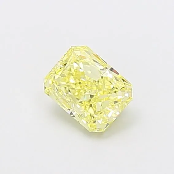 0.72ct RADIANT Fancy Intense Yellow VS1 Coloured Lab diamond