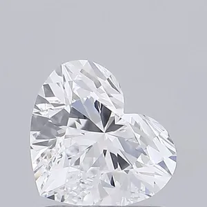 1.04ct HEART D VVS1 Lab diamond