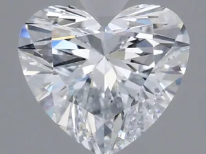 1.3ct HEART F VVS1 Lab diamond