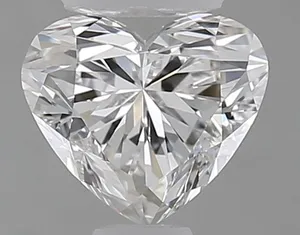 0.91ct HEART E VS1 Natural diamond