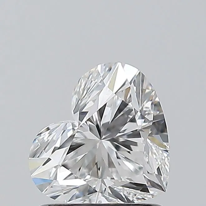 1.00ct HEART E VVS2 Natural diamond