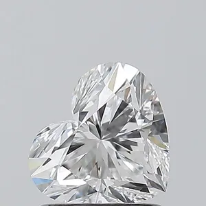 1ct HEART E VVS2 Natural diamond